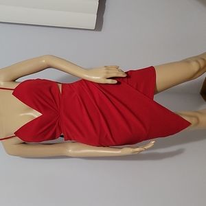 Fashion Nova Red Dress, Size Medium, NWT